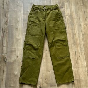 Aritzia Wilfred Olive Cargo Pants
